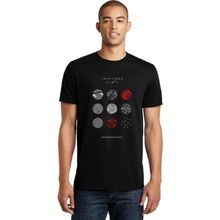 Qivi Twenty One Pilots Blurryface Baskılı Siyah Erkek Örme T-shirt