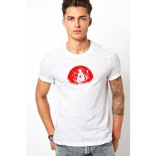 Qivi Uchiha Itachi Baskılı Beyaz Erkek Örme T-shirt