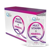 Qlife Multivitamin Mineral 30 Saşe