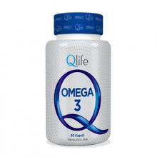 Qlife Omega 3 1200 mg 60 Kapsül Balık Yağı