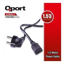 Qport Q Pow 1.5 1.5 m Power Kablo