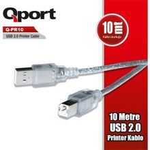 Qport Q-PR10 10M USB 2.0 Yazıcı Kablosu