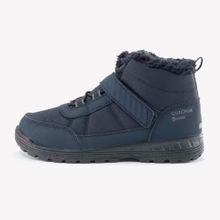 Quechua SH100 Lacivert Su Geçirmez Çocuk Outdoor Kar Botu