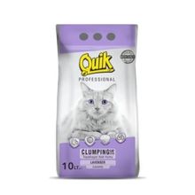 Quik 10 L İnce Lavanta Kokulu Kedi Kumu