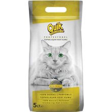 Quik Bentonit Pudra Kokulu İnce Taneli 5 lt Kedi Kumu