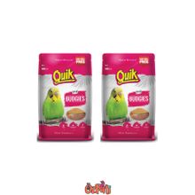 Quik Muhabbet Kuşu 12 Adet 400-100 gr Kuş Yemi