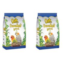Quik Paraket 2x750 gr Sultan ve Cennet Papağanı Yemi