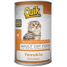 Quik Tavuklu 415 gr Konserve Kedi Maması