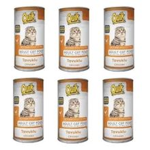 Quik Tavuklu 6x415 gr Yetişkin Kedi Konservesi