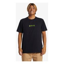 Quiksilver AQYZT09543-10010 Island Sunrise Moe Siyah Erkek T-shirt