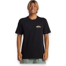 Quiksilver AQYZT09563-10010 Step Up Mor Siyah Günlük Stil Erkek T-Shirt
