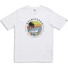 Quiksilver EQBZT04641-WBB0 Beyaz Erkek Çocuk T-Shirt