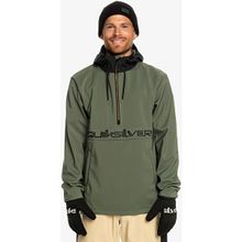 Quiksilver EQYFT04835-GNB0 Live For The Ride Yeşil Erkek Softshell Sweatshirt