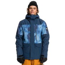 Quiksilver EQYTJ03339 Mission Printed Block JK Mavi Erkek Mont