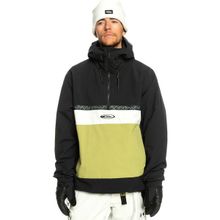 Quiksilver EQYTJ03421-KVJ0 Steeze Erkek Gri Kayak Montu