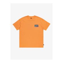 Quiksilver EQYZT07653-25178 Spin Cycle SS Turuncu Günlük Stil Erkek T-Shirt