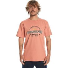 Quiksilver EQYZT07675-MJR0067 Turuncu Floating Around Erkek T-shirt