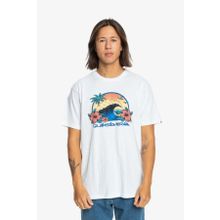 Quiksilver EQYZT07676-10 Beyaz Erkek T-shirt