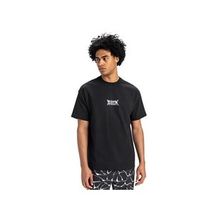Quiksilver EQYZT08016-KVJ0 Mercury Chrome Lightning Siyah Günlük Stil Erkek T-shirt