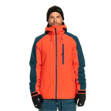 Quiksilver Mission Block Turuncu Snowboard Erkek Montu