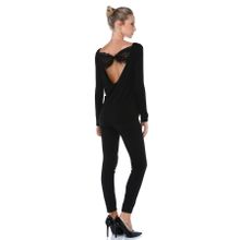 Quincey BD2402 Siyah Kadın Bluz