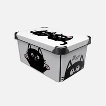 Qutu Style Meow Cat 10 lt Saklama Kutusu