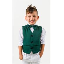 Quzucuk Kids Erkek Çocuk Yeşil Yeleklı 4'lü Takım