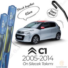 R.B.W Citroen C1 Ön 2005-2013 Hibrit Silecek Takımı