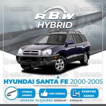 R.B.W Hyundai Santa Fe Ön 2000-2005 Hibrit Silecek Takımı