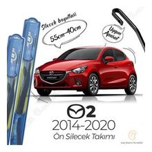 R.B.W Mazda 2 Ön 2014-2020 Hibrit Silecek Takımı