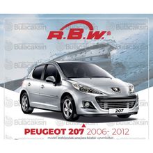R.B.W Peugeot 207 Muz 2006-2012 Silecek Takımı