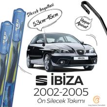 R.B.W Seat İbiza Ön Hibrit 2002-2005 Silecek Takımı