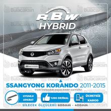 R.B.W Ssangyong Korando Hibrit 2011-2015 Ön Silecek Takımı