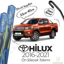R.B.W Toyota Hilux Hibrit 2016-2021 Ön Silecek Takımı