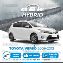 R.B.W Toyota Verso Hibrit 2009-2013 Ön Silecek Takımı