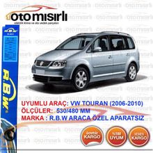 R.B.W Volkswagen Touran 2006-2010 Araca Özel Muz Silecek Takımı
