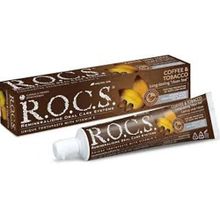 R.O.C.S. Coffee Tobacco 74 gr Lekelere Özel Diş Macunu