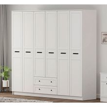 Rabi Rumy-S1 210 6 Kapak 2 Çekmeceli Gardrop