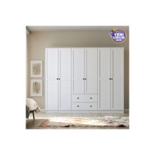 Rabi Side 6 Kapak 2 Çekmece Gardırop