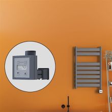 Radiva 500x800 Antrasit Ktx3 300 W Bora Bora Elektrikli Havlupan