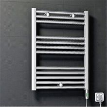 Radiva 50x70 cm Haiti Krom Elektrikli Havlupan