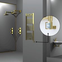 Radiva Haiti Altın Renkli 400x1100 mm Havlupan