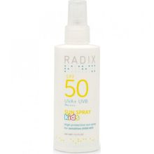 Radix Sun Kids Hassas Çocuk Cildi için Spf 50 150 ml Güneş Spreyi