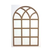 Rafhomestore Dekoratif 65x100 cm Duvar Çerçeve Ham Mdf Ayna