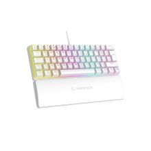 Rampage Ally K11 Beyaz Rainbow Q Bilek Destekl Blue Switch Gaming Oyuncu Klavye