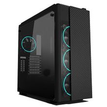 Rampage CARBON Siyah 4x Rgb Halka Fan Oyuncu Kasası