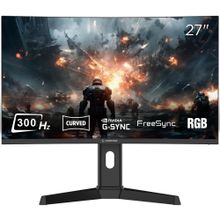 Rampage DROP DR27C300F 27 inç 300Hz 1ms VA Curved Oyuncu Monitörü
