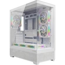 Rampage Hydra V5 ARGB Fanlı Beyaz 750 W ATX Gaming Bilgisayar Kasası