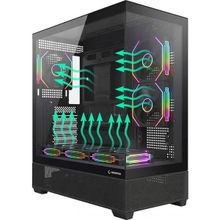 Rampage Hydra V5 ARGB Fanlı Siyah 750 W ATX Gaming Bilgisayar Kasası