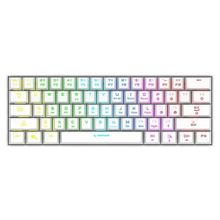 Rampage KB-RX63 B-ATOM Beyaz Bluetooth RGB Backlight Blue Switch Mekanik Q 63 Tuşlu Mini Gaming